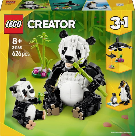 LEGO® CREATOR 31165 Vadon élő állatok: Panda család