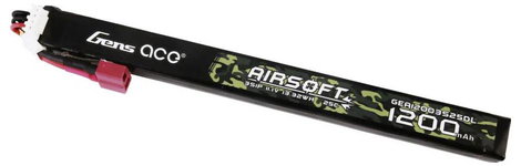 Gens ace Akkucsomag, LiPo 11.1 V 1200 mAh Cellaszám: 3 25 C Tömb 2. kép