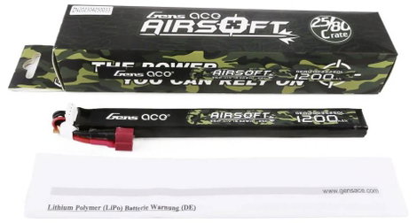 Gens ace Akkucsomag, LiPo 11.1 V 1200 mAh Cellaszám: 3 25 C Tömb 5. kép