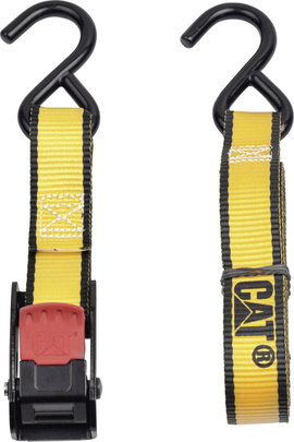 Caterpillar 980489IE Szorító heveder Húzóerő LC=500 daN (H x Sz) 2.5 m x 25 mm Kapcsos zár