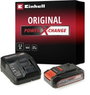 Einhell PXC Starter Kit 18V 2,5Ah Power X-Change 4512097-Aktion Szerszámakku és töltő 18 V 2.5 Ah Lí bélyegkép