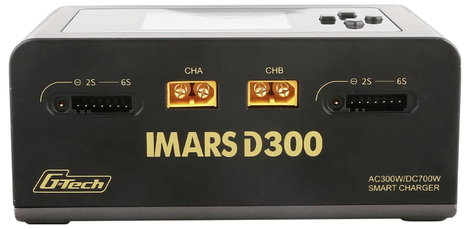Gens ace Imars D300 Modell töltő 16 A LiPolimer, Lítiumion, LiHV, LiFePO, NiMH kettős töltőkimenet, 5. kép