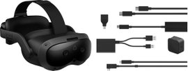 HTC Vive Focus Vision Consumer Edition + Vive Wired Streaming Kit Virtiális valóság szemüveg Fekete 