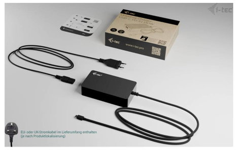 i-tec CHARGER-C140W Tápegység / tápellátás 140 W 5 V, 9 V, 12 V, 15 V, 20 V, 28 V 6. kép