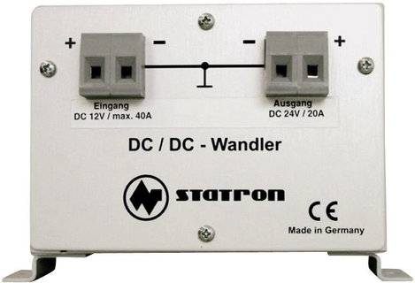 Statron 2239.6 DC/DC gépjármű feszültségváltó 12 V/DC - 24 V/DC/20 A 480 W 2. kép