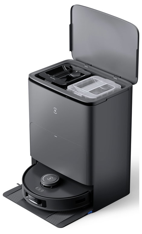 ECOVACS DSX39-01EC Porszívó és felmosó robot Fekete 3. kép