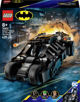 LEGO® DC COMICS SUPER HEROES 76303 Batman™ Tumbler vs. Two-Face™ és The Joker™
