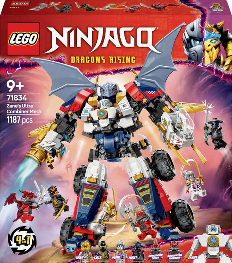 LEGO® NINJAGO 71834 Zane Ultra Combo Mech