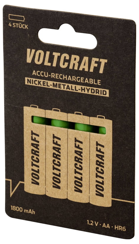 VOLTCRAFT VC-16026010 Ceruzaakku NiMH 1800 mAh 1.2 V 4 db 3. kép