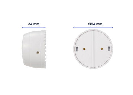 Sygonix SY-6515316 Rádiójel vezérlésű vízjelző app vezérléssel Elemekről üzemeltetett 6. kép