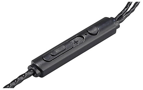 Renkforce RF-IE-JH01 Telefon In Ear headset Vezetékes Fekete (fémes) Távirányító 3. kép