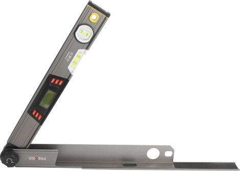 Prexiso PMF220 Digitális vízmérték táskával 502 mm 220 °