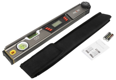 Prexiso PMF220 Digitális vízmérték táskával 502 mm 220 ° 7. kép