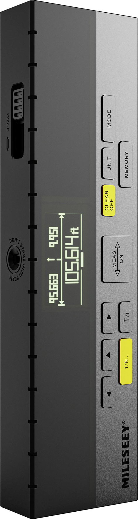 MILESEEY DP20 PRO Lézeres távolságmérő 120 m 4. kép