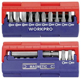 WorkPro Univerzális Bit készlet PH0, PH1, PH2