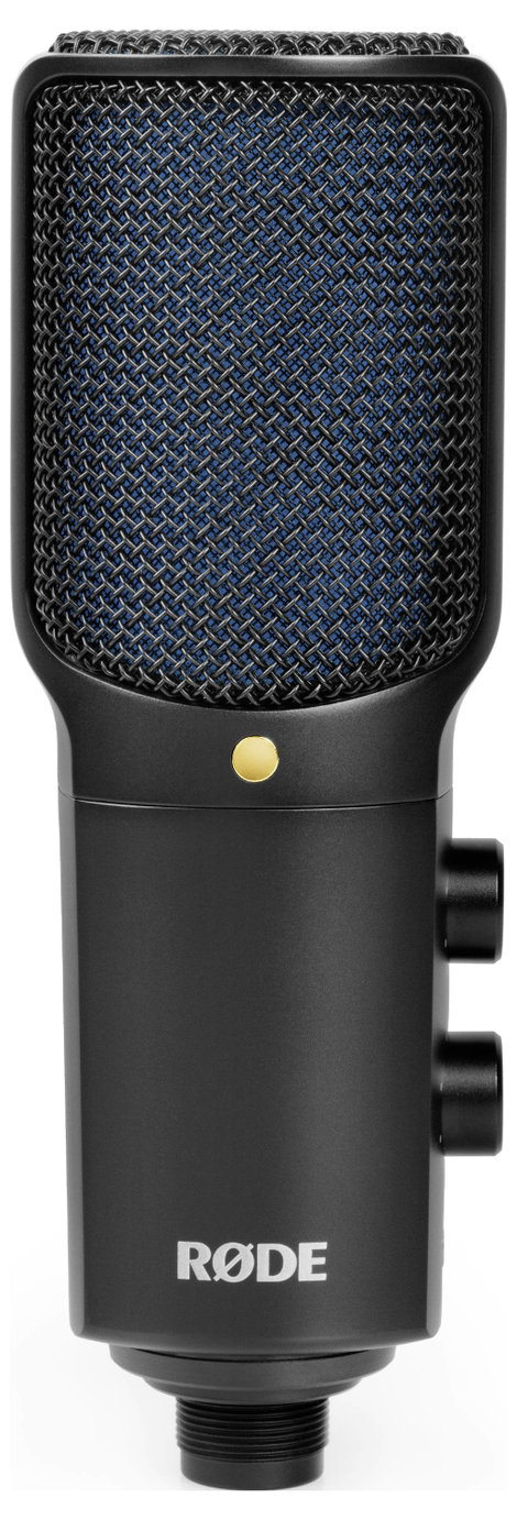 Rode NT-USB+ Álló Kondenzátormikrofon Átviteli mód:USB Állvánnyal, Vezetékkel USB USB Fekete 2. kép