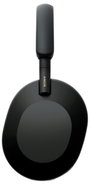 Sony WH-1000XM5 Over Ear headset Bluetooth® Stereo Fekete High-Resolution audio, mikrofon zajelnyomá 2. bélyegkép