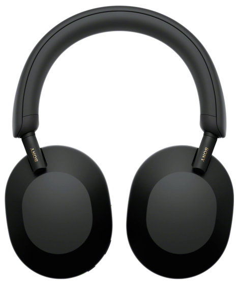 Sony WH-1000XM5 Over Ear headset Bluetooth® Stereo Fekete High-Resolution audio, mikrofon zajelnyomá 3. kép