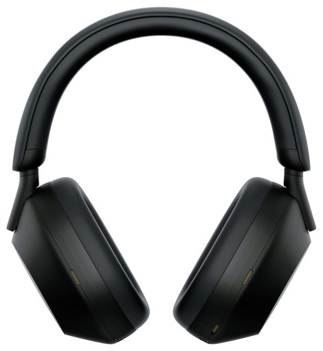 Sony WH-1000XM5 Over Ear headset Bluetooth® Stereo Fekete High-Resolution audio, mikrofon zajelnyomá 4. kép