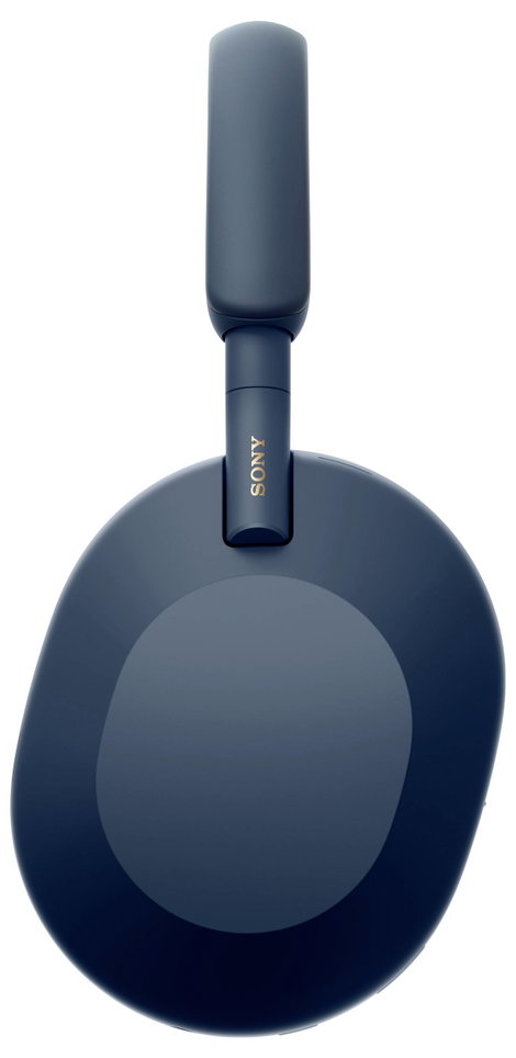 Sony WH-1000XM5 Over Ear headset Bluetooth® Stereo Kék High-Resolution audio, mikrofon zajelnyomás, 2. kép