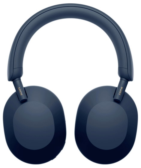 Sony WH-1000XM5 Over Ear headset Bluetooth® Stereo Kék High-Resolution audio, mikrofon zajelnyomás, 3. kép