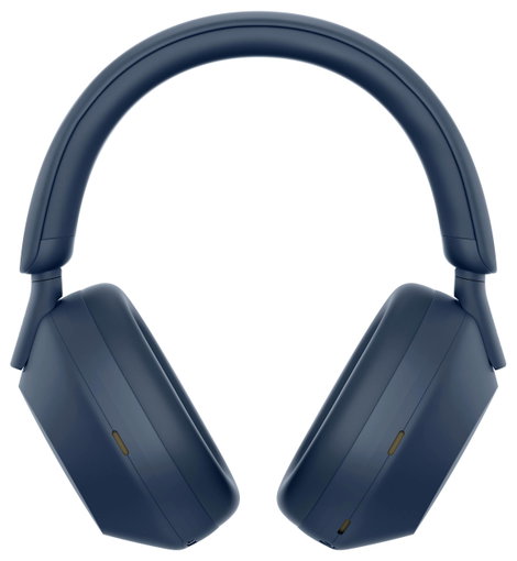 Sony WH-1000XM5 Over Ear headset Bluetooth® Stereo Kék High-Resolution audio, mikrofon zajelnyomás, 4. kép