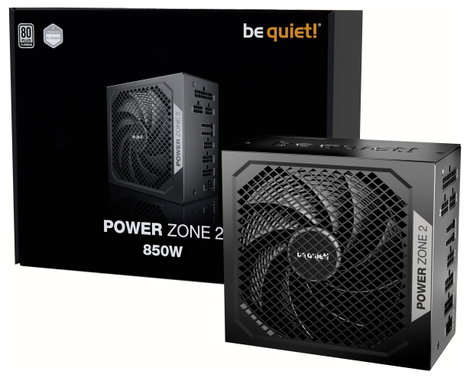 BeQuiet POWER ZONE 2 850W Számítógép tápegység 850 W ATX 80PLUS® Platinum 4. kép