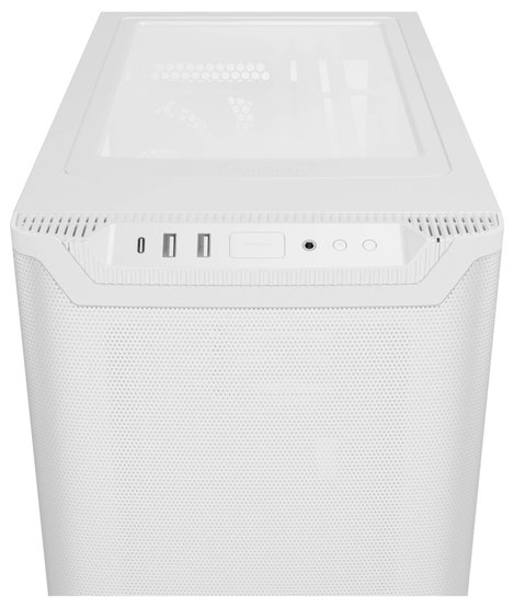 BeQuiet PURE BASE 501 Airflow White Midi torony Számítógép ház Fehér 6. kép