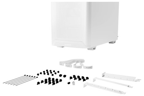 BeQuiet PURE BASE 501 Airflow Window White Midi torony Számítógép ház Fehér 8. kép