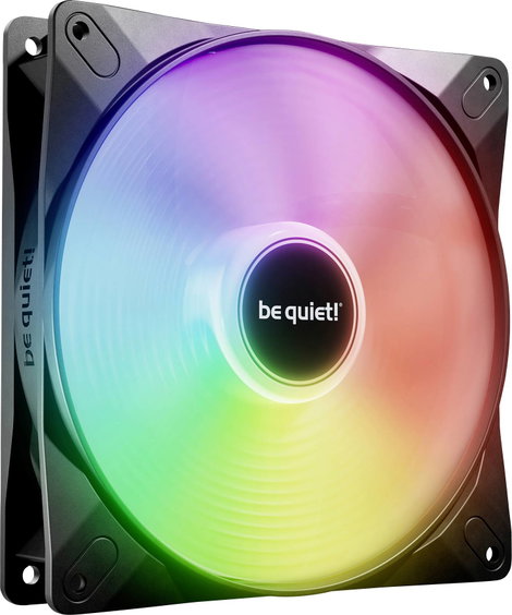 BeQuiet LIGHT WINGS LX 140mm PWM high-speed Számítógépház ventilátor Fekete (Sz x Ma x Mé) 140 x 140