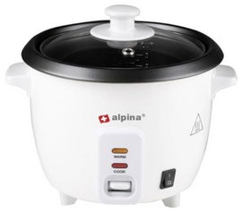 Alpina Switzerland 871125218115 Úti főző Fehér Visszajelző lámpa, Mérőpohárral, BPA mentes
