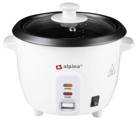 Alpina Switzerland 871125218115 Úti főző Fehér Visszajelző lámpa, Mérőpohárral, BPA mentes