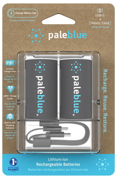 Paleblue Góliátakku Lítiumion 7400 1.5 V 2 db 3. kép