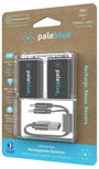 9 V-os akku Paleblue Lítiumion 9 V 500 2 db 5. bélyegkép