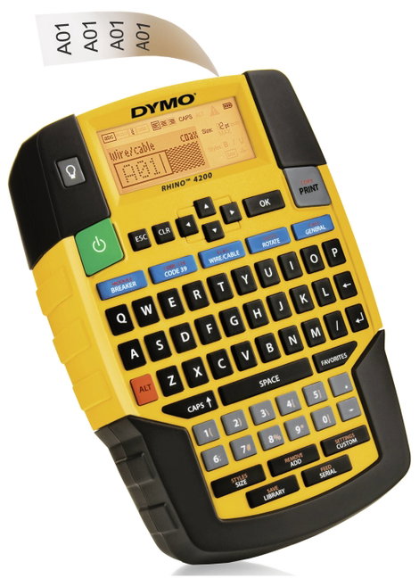 NWL Germany Dymo Rhino 4200 KofferSet Feliratozó készülék 2. kép
