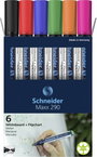 Schneider Schreibgeräte Whiteboard-Marker Maxx 290 6er Set sortiert, 5+1 Aktion 129096 Táblafilc 1 d bélyegkép