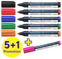 Schneider Schreibgeräte Whiteboard-Marker Maxx 290 6er Set sortiert, 5+1 Aktion 129096 Táblafilc 1 d 2. bélyegkép