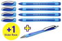 Schneider Schreibgeräte 1 db Etui 4x Kugelschreiber Memo + 1x Rave blau 150275 Golyóstoll N/A 2. bélyegkép