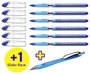 Schneider Schreibgeräte 1 db Kugelschreiber Slider Basic XB Rave 6er Etui + Slider Rave XB blau 1512 2. bélyegkép