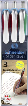 Schneider Schreibgeräte 1 db Kugelschreiber Slider Rave XB Lehrerkorrekturset 132597 Golyóstoll N/A bélyegkép