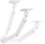 One For All Solid Single white Monitor asztali tartó 33 cm (13) - 88,9 cm (35) Fehér Állítható magas bélyegkép