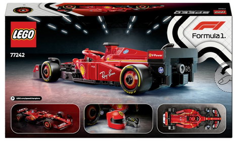 LEGO® SPEED CHAMPIONS 77242 Ferrari SF-24 F1® versenyautó 3. kép
