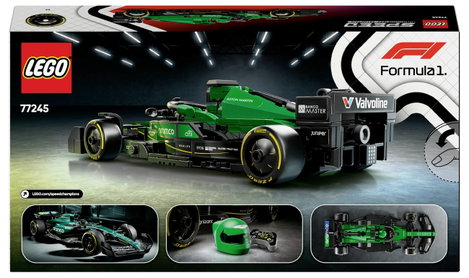 LEGO® SPEED CHAMPIONS 77245 Aston Martin Aramco F1® AMR24 versenyautó 3. kép