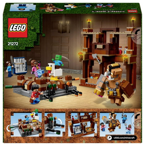 LEGO® MINECRAFT 21272 erdei ingatlan bokszkörrel 3. kép