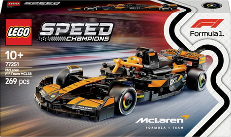 LEGO® SPEED CHAMPIONS 77251 McLaren F1® Team MCL38 versenyautó