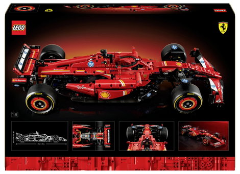 LEGO® TECHNIC 42207 Ferrari SF-24 F1 versenyautó 3. kép