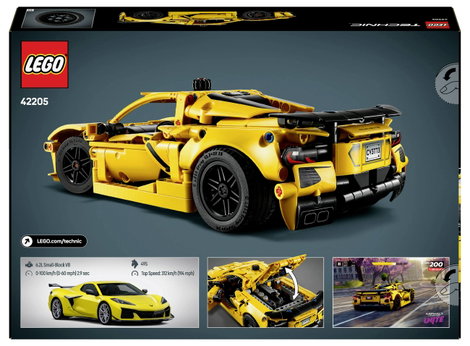 LEGO® TECHNIC 42205 Chevrolet Corvette Stingray 3. kép