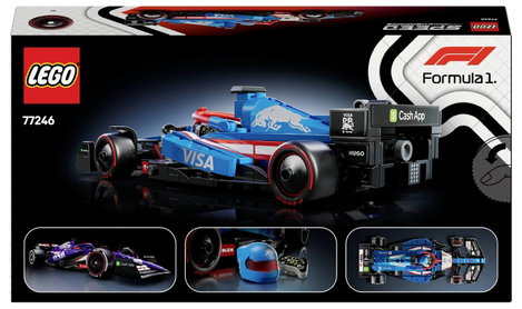 LEGO® SPEED CHAMPIONS 77246 Visa Cash App RB VCARB 01 F1® versenyautó 3. kép