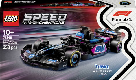LEGO® SPEED CHAMPIONS 77248 BWT Alpine F1® Team A524 versenyautó