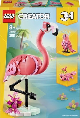 LEGO® CREATOR 31170 Vadon élő állatok: Pink Flamingo